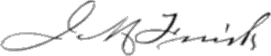 J.M. Frink signature